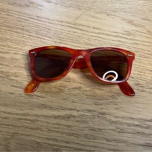 Ray-Ban RB2140 Wayfarer Sunglasses Orange Havana 1043/51 50□22 Made In Italy